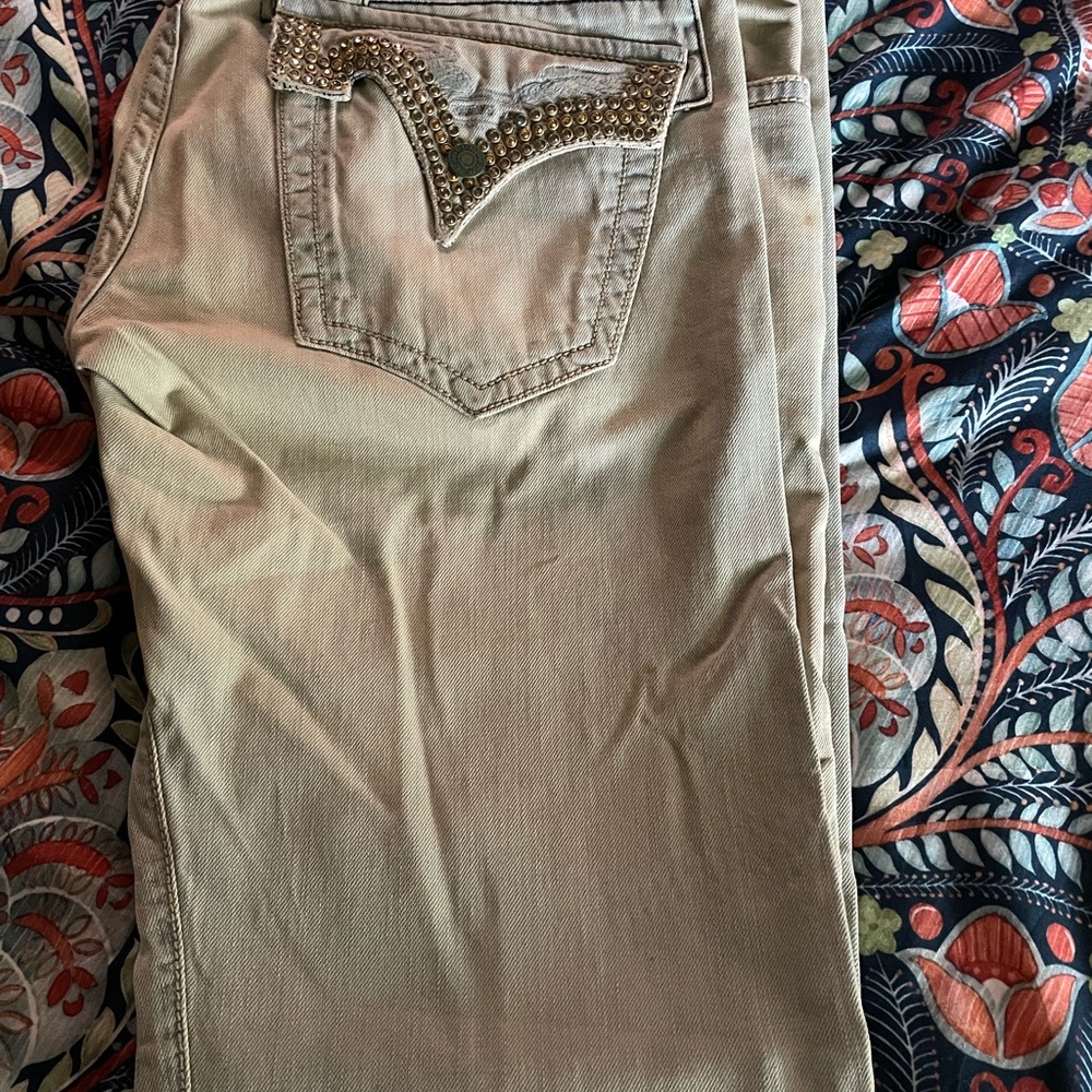 Studded Pockets Mens Robins Jeans